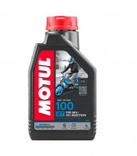 Olej 2T MOTUL 100 motorový minerální 2L