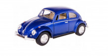 Auto VOLKSWAGEN Classical Beetle KINSMART modré