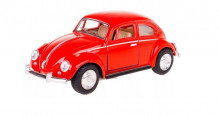 Auto VOLKSWAGEN Classical Beetle KINSMART červené