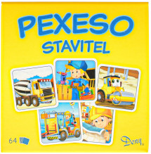 Pexeso DENY Stavitel 64 ks