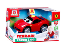 MAISTO BB Junior Auto Ferrari 458 Italia se zvuky, červená