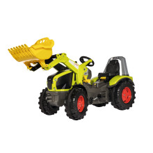 ROLLY TOYS Traktor šlapací CLAAS Axion 950 s čelním nakladačem