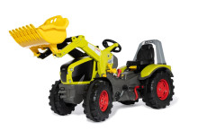 ROLLY TOYS Traktor šlapací CLAAS Axion 960 s čelním nakladačem, řazení