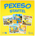 Pexeso DENY Stavitel 64 ks 